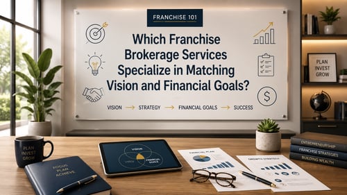 Which Franchise Brokerage Services Specialize in Matching Vision and Financial Goals?